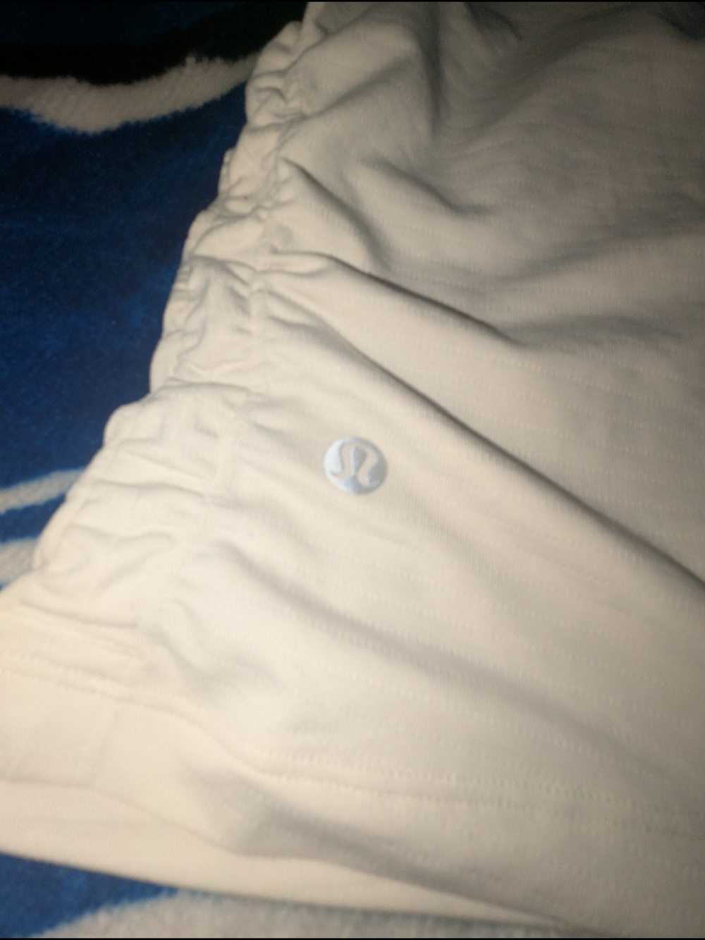 lululemon athletica Cream Ruched Side Tank Top - Picture 2 of 4